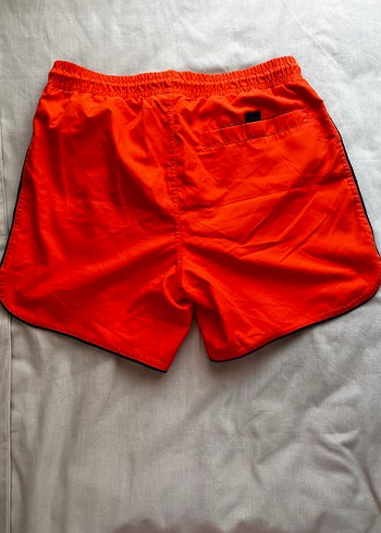 Turuncu Baskılı Erkek Şort - Görsel 2