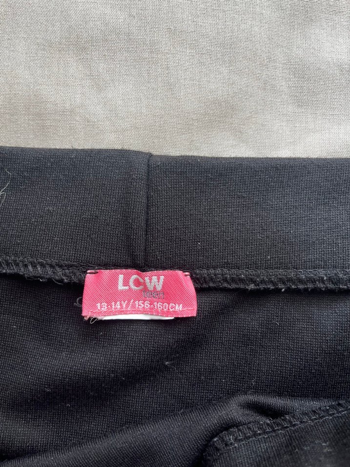 Kız çocuk deri detay etek - Görsel 2