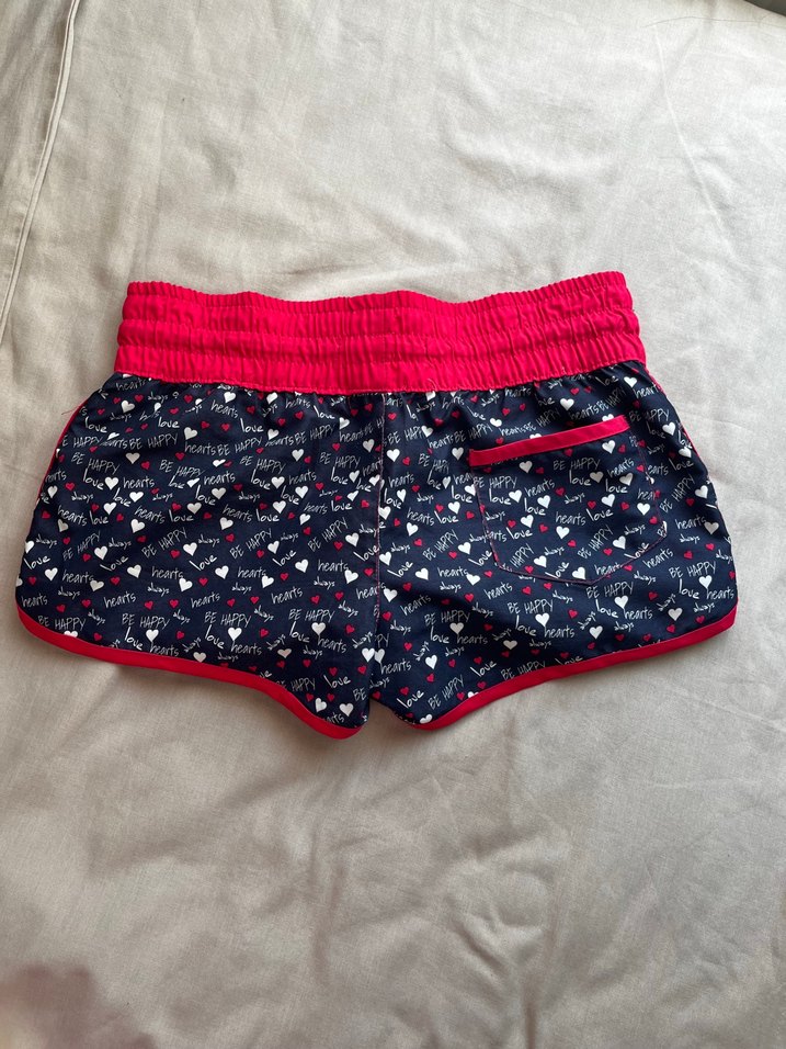 Kadın Pembe Streetwear Mini Şort - Görsel 2