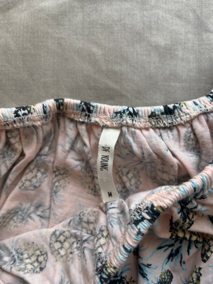 Kız Çocuk Pembe Ananas Desenli Bluz - Görsel 2