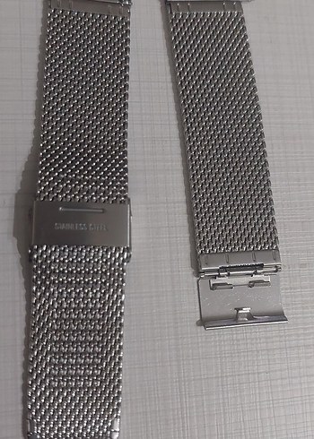 Gri Minimalist Erkek Saat Kordonu - Görsel 4