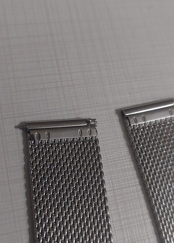 Gri Minimalist Erkek Saat Kordonu - Görsel 2