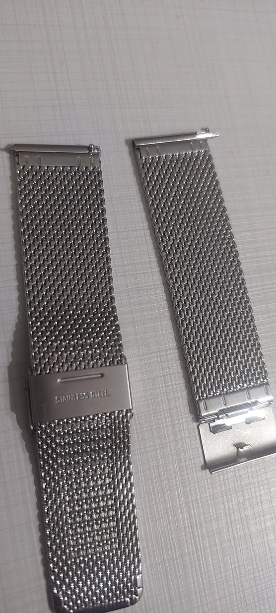 Gri Minimalist Erkek Saat Kordonu - Görsel 3