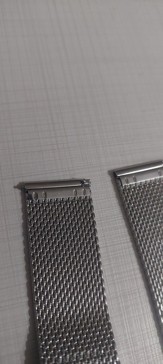 Gri Minimalist Erkek Saat Kordonu - Görsel 2