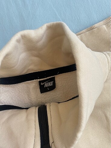 l Beden ten rengi Renk nike bej sweatshirt