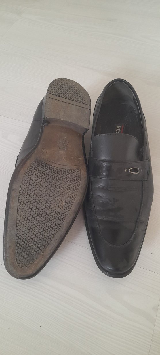 Siyah Klasik Erkek Ofis Ayakkabısı - Görsel 3