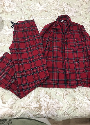 LC Waikiki Lcw ekose desen pijama takımı CD