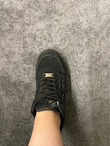 Nike Siyah spor ayakkabı nike air force