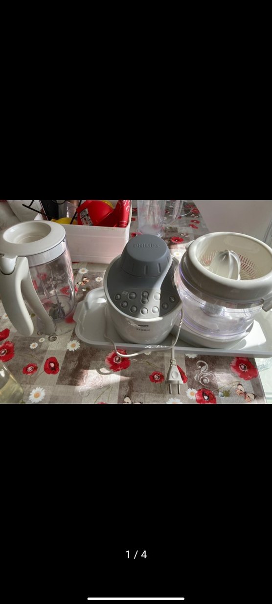 Philips Essence Beyaz Mutfak Robotu - Görsel 4