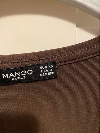 xs Beden Mango şık elbise