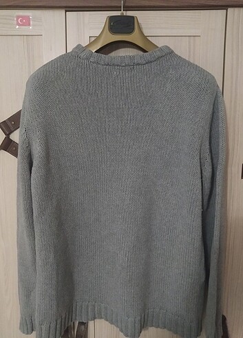 Ralph Lauren Gri Ralph Lauren Vintage Örgü Kazak