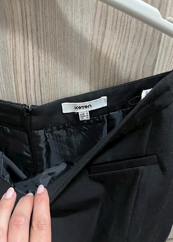 Siyah Mini Kalem Etek - Görsel 3