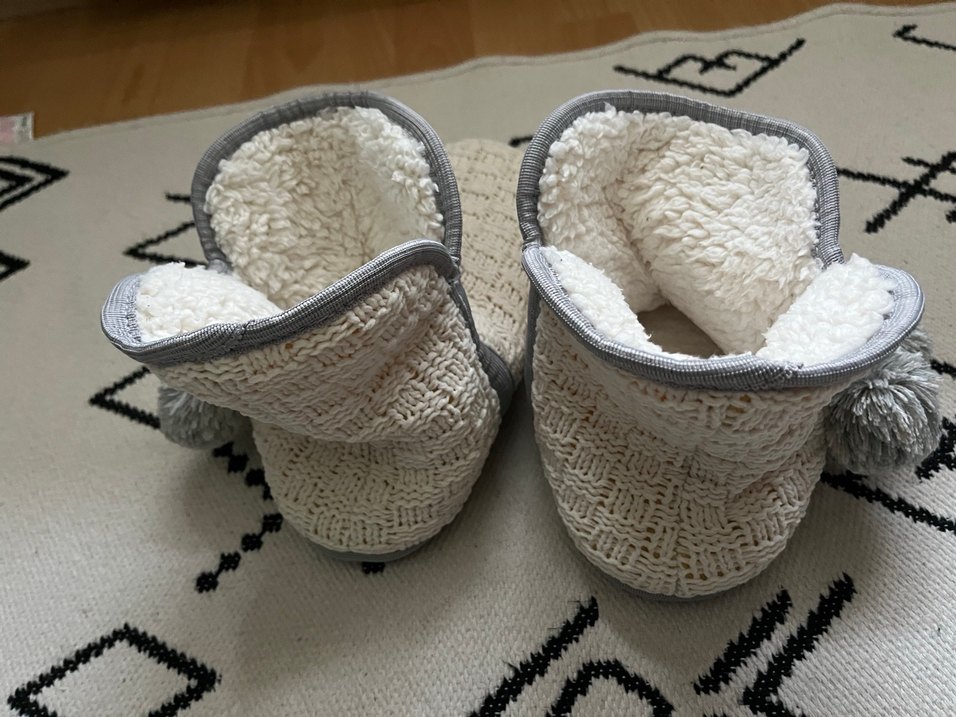 Bohem Örgü Ev Terliği - Görsel 3