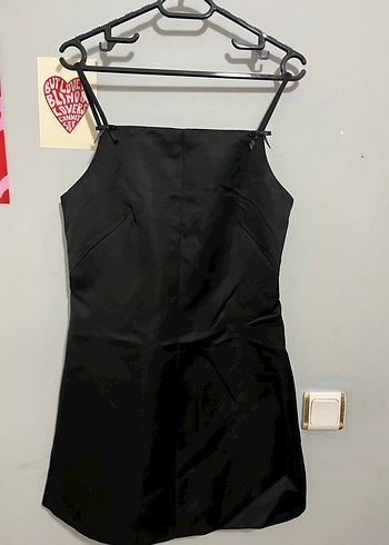 H&M Saten Elbise - Görsel 2