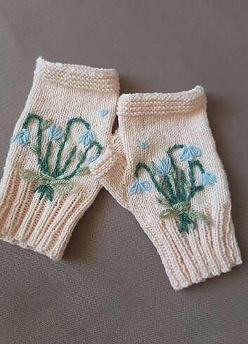 Parmaksız eldiven - Görsel 2