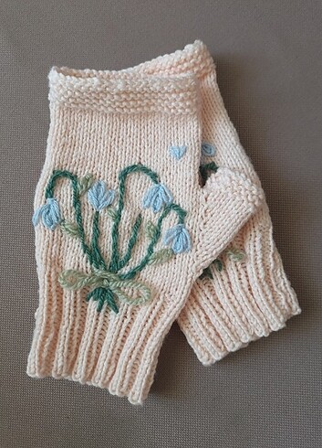 Parmaksız eldiven - Görsel 3