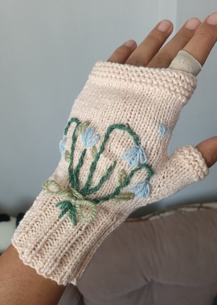 Parmaksız eldiven - Görsel 4