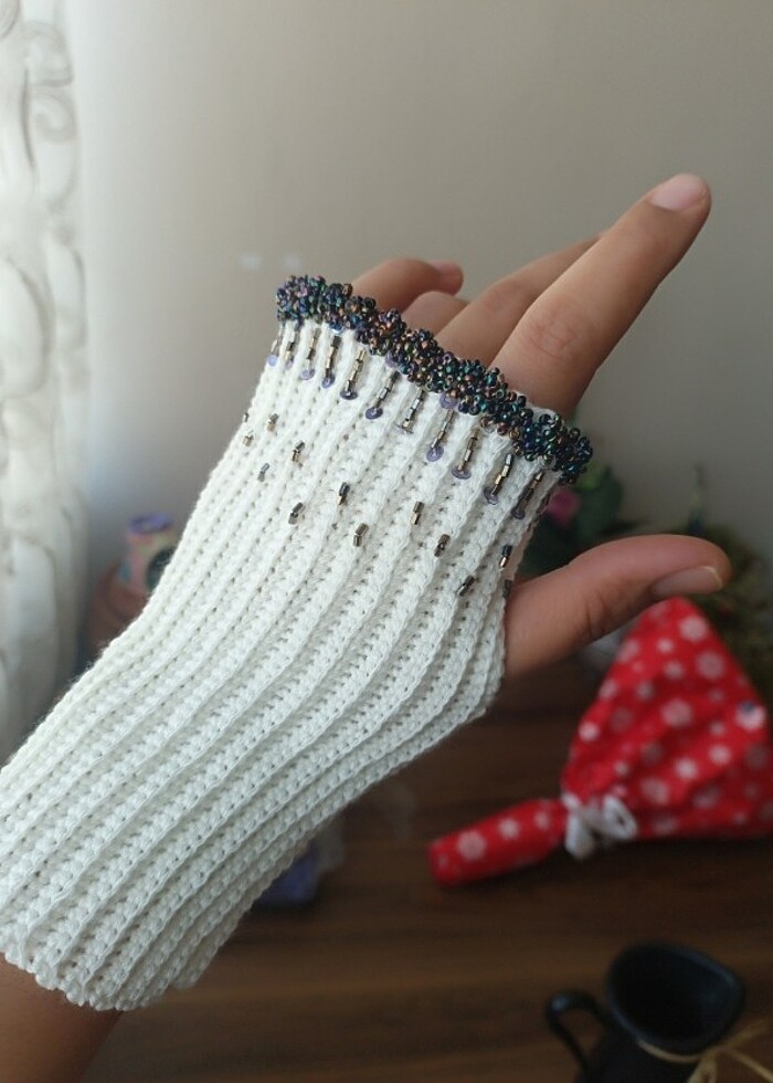 Parmaksız eldiven  - Görsel 4