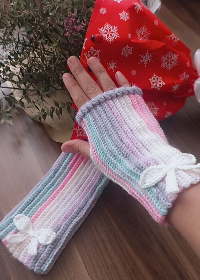 Parmaksız eldiven  - Görsel 2