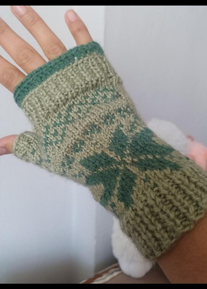 Parmaksız eldiven  - Görsel 2