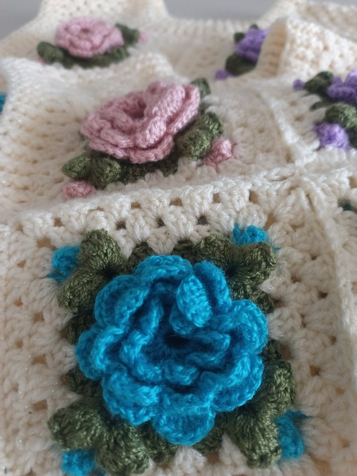 anne kız örgü süveter - Görsel 4