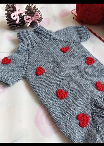 Örgü Köpek Kıyafeti - Görsel 4