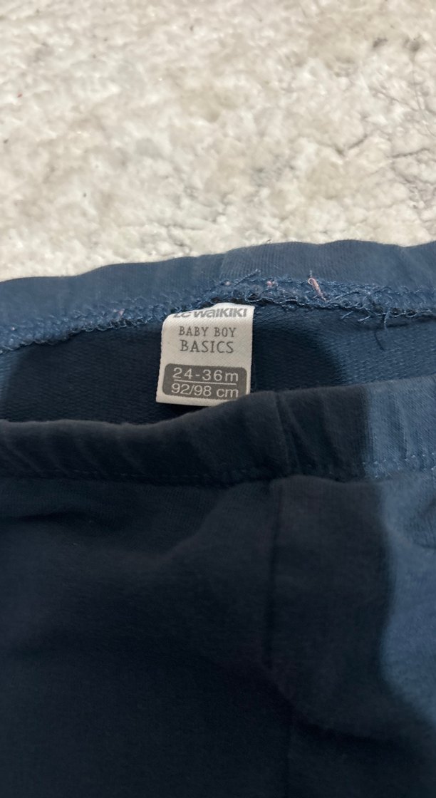 Kız  Çocuk Lacivert Dar Kesim tayt - Görsel 2