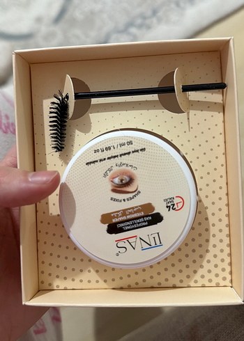 UNAS Kaş Şekillendirici Wax 50 ml Camel - Görsel 2