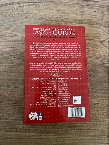  Jane Austen - Aşk ve Gurur
