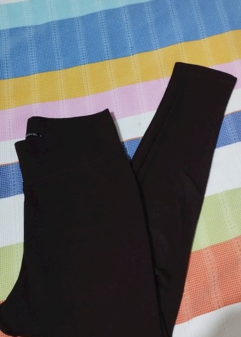 Kadın Kahverengi Tayt Velcro Detaylı