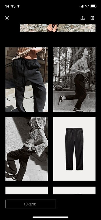 Zara Zata pantolon
