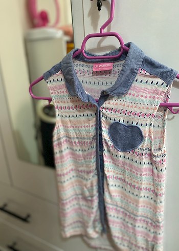 LC Waikiki LC Waikiki Kız Çocuk Desenli Elbise