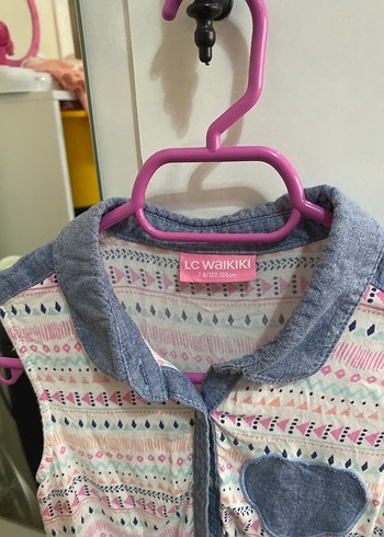 LC Waikiki Kız Çocuk Desenli Elbise