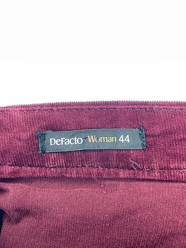 44 Beden bordo Renk Defacto Mini Etek %70 İndirimli.