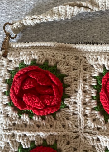 Diğer El Örgüsü Kadın Clutch Çanta