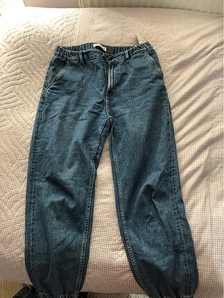 Pul and beşe jogger jean