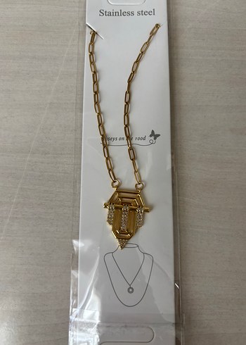 Accessorize Uzun Zincir Detaylı Altın Rengi Kadın Kolye
