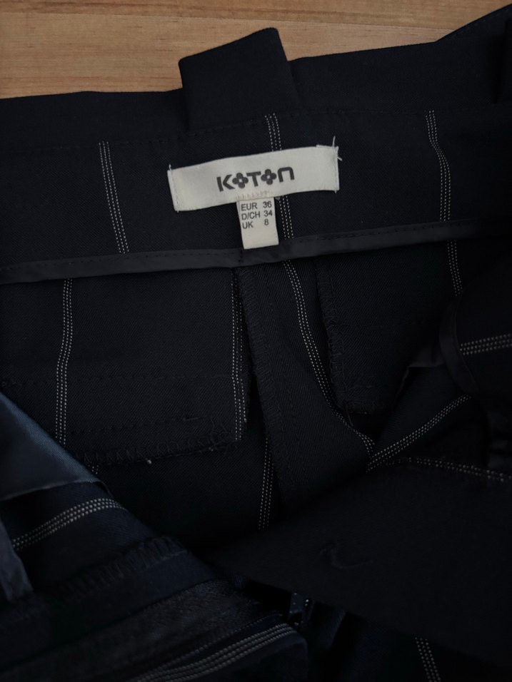 Koton Kadın Kumaş Pantolon - Görsel 4