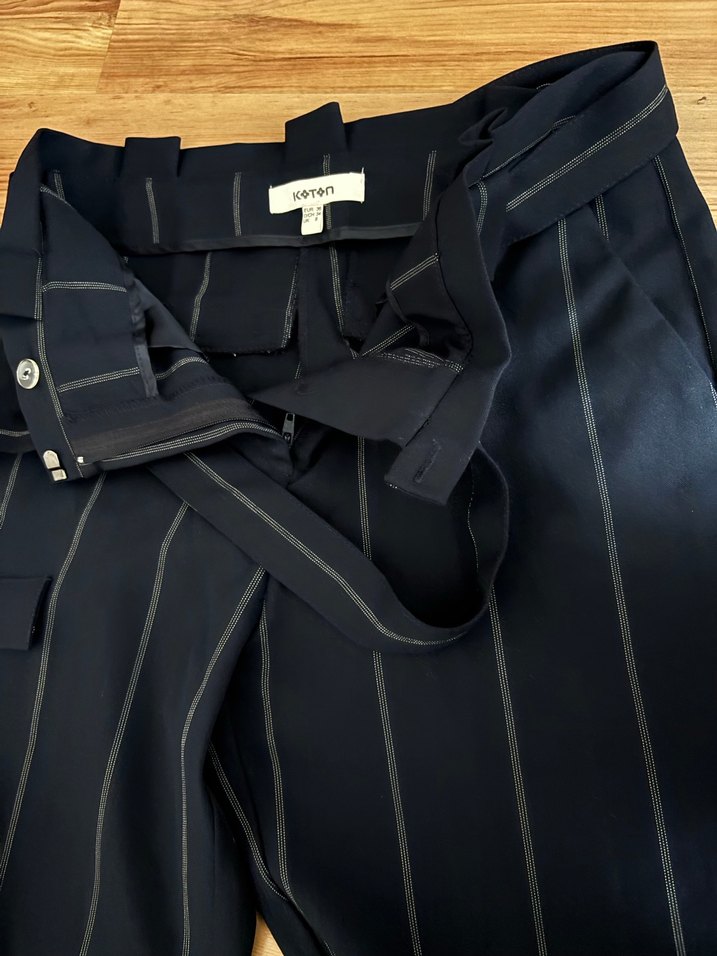 Koton Kadın Kumaş Pantolon - Görsel 3