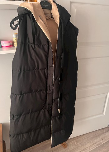 Uzun Kadın Şişme Yelek - Görsel 3