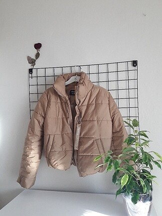 camel şişme mont