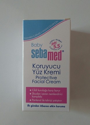 diğer Beden beyaz Renk Sebamed Bebek Yüz Koruyucu Krem 50ml. 