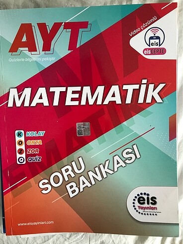 Ayt matematik eis yayinlari
