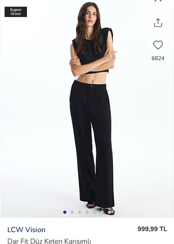 LCW Keten Pantolon