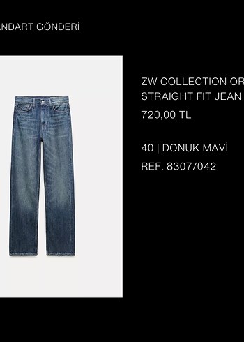 Zara jean - Görsel 2