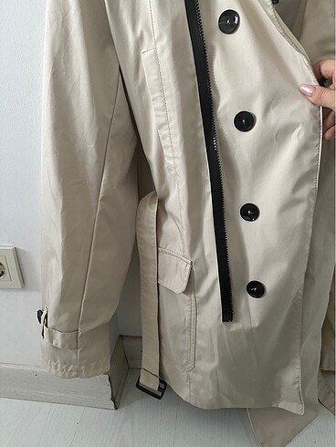 m Beden Erkek m beden taş rengi (vizon) trenchcoat