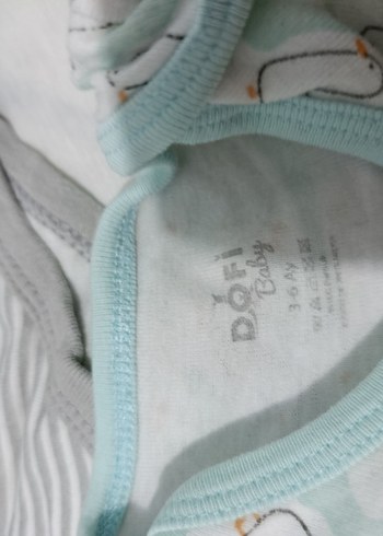 Mavi Uzun Kollu Bebek Body - Görsel 3