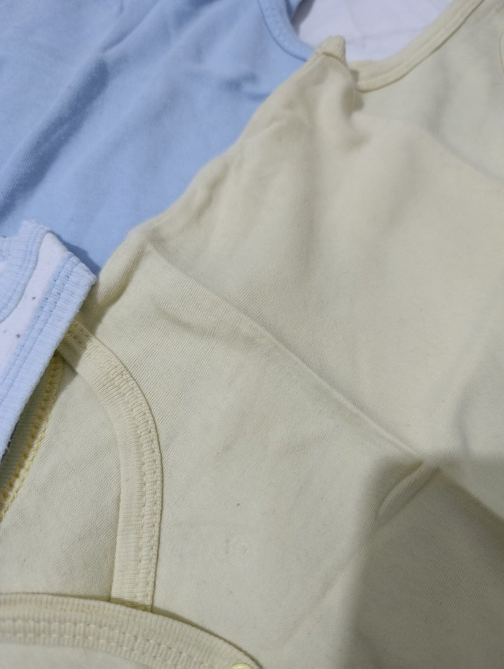 Pamuklu Kolsuz Bebek Body Seti - Görsel 3