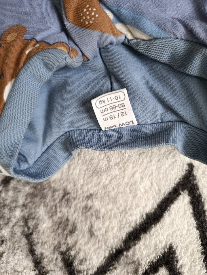 Uzun Kollu Fermuarlı Erkek Bebek Tulum 2.5 tog - Görsel 2