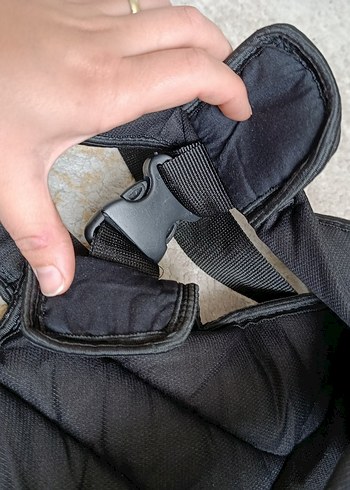 Siyah Bebek Taşıyıcı kanguru - Görsel 6